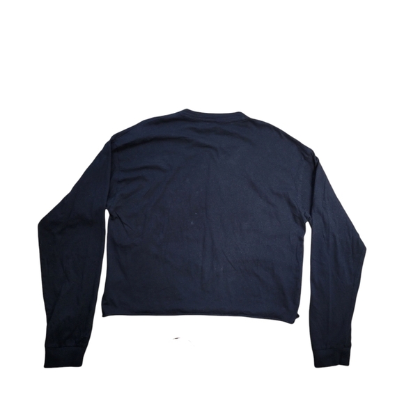 VS PINK BE-YOU-TIFUL GIRLFRIEND CROPPED CUT OFF TEE - Picture 4 of 8